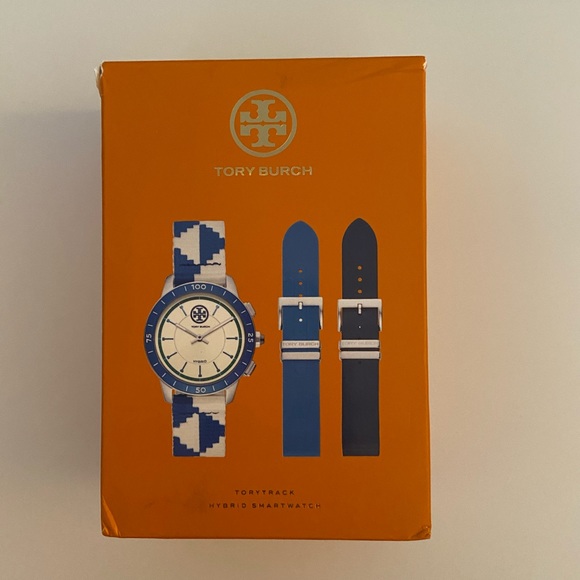tory burch collins hybrid watch